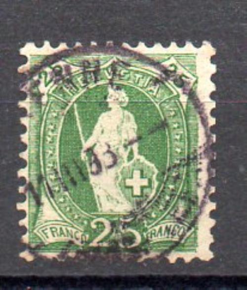Suiza Año 1891 Nº Zumstein 67C (o)